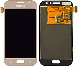 Дисплей Samsung Galaxy J1 Ace J110 с тачскрином, оригинал, Gold - фото Дисплей Samsung Galaxy J1 Ace J110 с тачскрином, оригинал, Gold