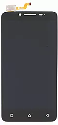 Дисплей Lenovo A3860 с тачскрином и рамкой, оригинал, Black