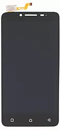 Дисплей Lenovo A3860 с тачскрином и рамкой, оригинал, Black - фото Дисплей Lenovo A3860 с тачскрином и рамкой, оригинал, Black