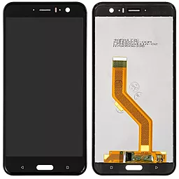 Дисплей HTC U11 (HTV33, 2PZC100, 2PZC5, 601HT) с тачскрином, оригинал, Black - фото Дисплей HTC U11 (HTV33, 2PZC100, 2PZC5, 601HT) с тачскрином, оригинал, Black