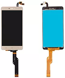 Дисплей Xiaomi Redmi Note 4X Snapdragon с тачскрином, оригинал, Gold
