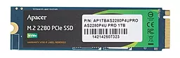 SSD Накопитель Apacer M.2 2280 1TB (AP1TBAS2280P4UPRO-1)