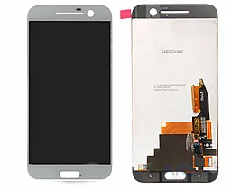 Дисплей HTC One M10, 10 Lifestyle (M10) с тачскрином, White
