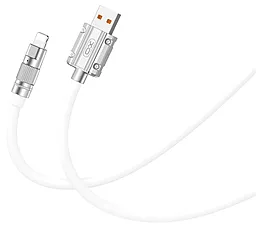 Кабель XO NB227 USB-A - Lightning 12w 6a 1.2м cable White - фото Кабель XO NB227 USB-A - Lightning 12w 6a 1.2м cable White