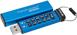 Флешка Kingston 64GB DT 2000 Metal Security USB 3.0 (DT2000/64GB)
