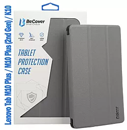 Чехол для планшета BeCover Flexible TPU Mate для Lenovo Tab M10 Plus TB-X606/M10 Plus (2nd Gen)/K10 TB-X6C6 10.3" Gray (708753) - фото Чехол для планшета BeCover Flexible TPU Mate для Lenovo Tab M10 Plus TB-X606/M10 Plus (2nd Gen)/K10 TB-X6C6 10.3" Gray (708753)