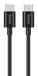 USB Кабель Hoco X23 Skilled USB Type-C to USB Type-C Cable Black