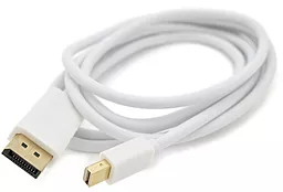 Видеокабель mini DisplayPort - Display Port v1.0 1080p 60hz 1.8m white (YT-mnDP(M) / DP(M)-1.8m) EasyLife - фото Видеокабель mini DisplayPort - Display Port v1.0 1080p 60hz 1.8m white (YT-mnDP(M) / DP(M)-1.8m) EasyLife