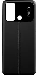Задняя крышка корпуса Xiaomi Poco C55 Power Black - фото Задняя крышка корпуса Xiaomi Poco C55 Power Black