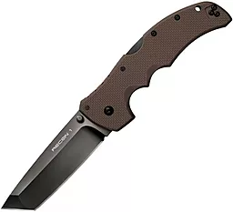 Нож Cold Steel Recon 1 Tanto Point (27TLTVF) Brown - фото Нож Cold Steel Recon 1 Tanto Point (27TLTVF) Brown