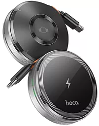 Беспроводное (индукционное) зарядное устройство Hoco CQ18 2-in-1 15w wireless charger silver - фото Беспроводное (индукционное) зарядное устройство Hoco CQ18 2-in-1 15w wireless charger silver