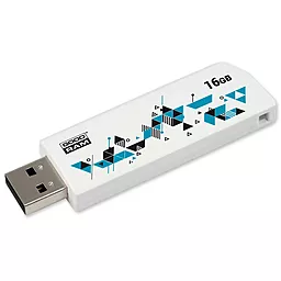 Флешка GooDRam 16GB Cl!ck White USB 2.0 (UCL2-0160W0R11) - мініатюра 3