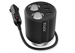 Автомобильное зарядное устройство 70mai Cigarette Lighter Socket (Midriver CC03/CC04) Black - фото Автомобильное зарядное устройство 70mai Cigarette Lighter Socket (Midriver CC03/CC04) Black