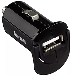 Автомобільний зарядний пристрій Hama 1А + micro USB Black - мініатюра 2