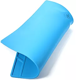 Силіконовий термостійкий килимок для пайки Aida S-140 345x245мм синій  - мініатюра 2
