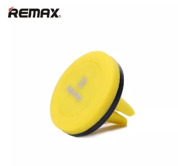 Держатель магнитный Remax RM-C10 Magnetic Yellow / Black - фото 2
