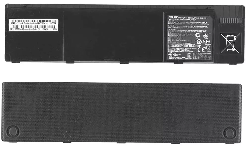 Аккумулятор для ноутбука Asus C22-1018 / 7.2V 6000mAh / Original Black - фото 1
