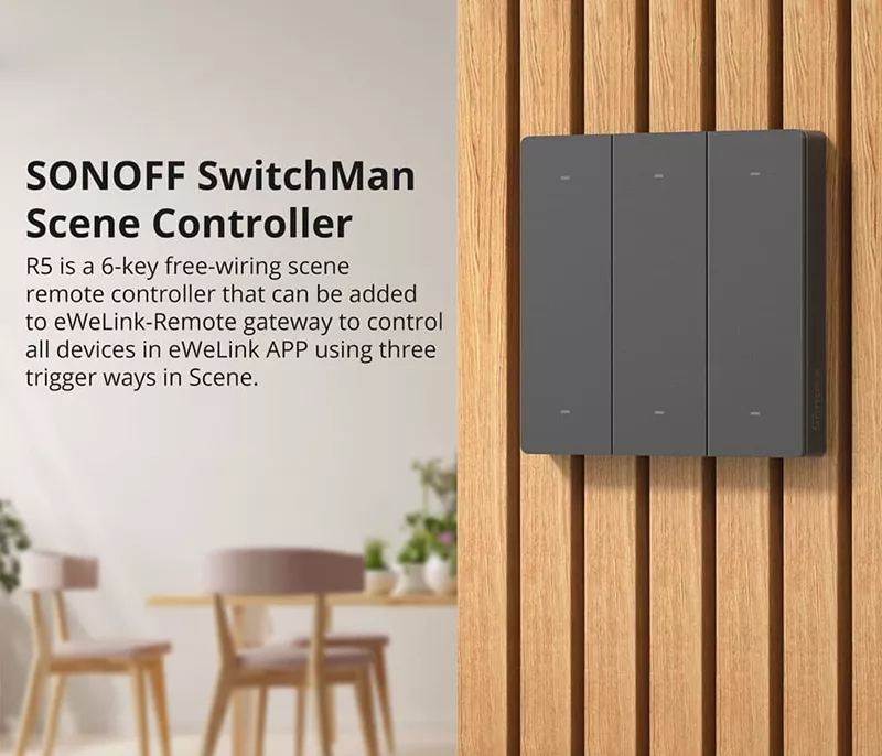Бездротовий контролер Sonoff R5 SwitchMan - фото 5