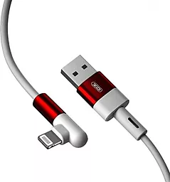 Кабель XO NB152 USB-A - Lightning 10.5w 1м cable White - фото Кабель XO NB152 USB-A - Lightning 10.5w 1м cable White