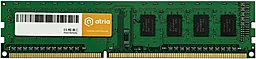Оперативна пам'ять ATRIA 8 GB DDR4 3200 MHz (UAT43200CL22K1/8)