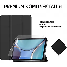 Чехол для планшета AIRON Premium Apple iPad mini 6  2021 + защитная плёнка Чёрный (4822352781066) - миниатюра 5