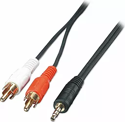 Аудио кабель Gembird Aux mini Jack 3.5 mm - 2хRCA M/M Cable 10 м чёрный (CCA-458-10M)