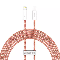 Кабель USB PD Baseus Dynamic 20W 2M USB Type-C - Lightning Cable  Orange (CALD000107)