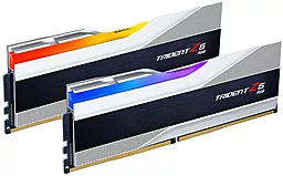 Оперативная память G.Skill 32 GB (2x16GB) DDR5 6000 MHz Trident Z5 RGB Silver (F5-6000J4040F16GX2-TZ5RS)