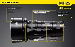 Фонарик аккумуляторный Nitecore MH25 NIGHT BLADE (6-1014) (1x18650, 2xCR123, 2xRCR123) - миниатюра 24 Фонарик аккумуляторный Nitecore MH25 NIGHT BLADE (6-1014) (1x18650, 2xCR123, 2xRCR123) - миниатюра 24