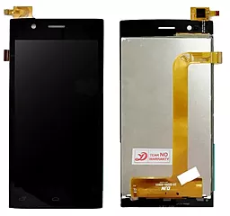 Дисплей Fly FS451 Nimbus 1 с тачскрином, Black - фото Дисплей Fly FS451 Nimbus 1 с тачскрином, Black