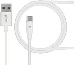 Кабель USB Piko micro USB Cable White (CB-UM11)