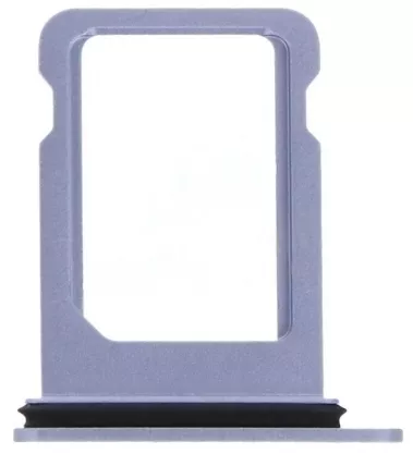 Держатель (лоток) Сим карты Apple iPhone 12 mini Single Sim Purple - фото 1