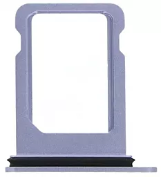 Держатель (лоток) Сим карты Apple iPhone 12 mini Single Sim Purple