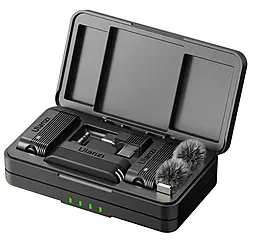 Петличный микрофон Ulanzi Vijim A100 Wireless Lavalier Black (UV-A014A A100) - фото Петличный микрофон Ulanzi Vijim A100 Wireless Lavalier Black (UV-A014A A100)