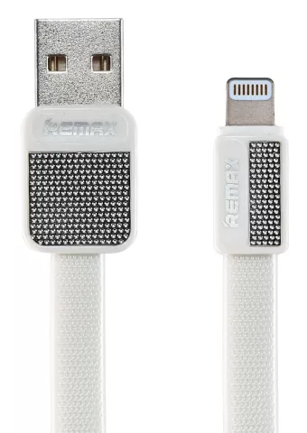 Кабель Remax Platinum USB-A - Lightning 12w 2.4a 1м cable White (RC-044i) - фото 1