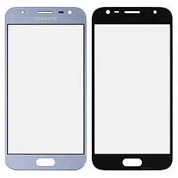Корпусне скло дисплея Samsung Galaxy J3 J330F 2017 (з OCA плівкою) (original) Blue - фото Корпусне скло дисплея Samsung Galaxy J3 J330F 2017 (з OCA плівкою) (original) Blue