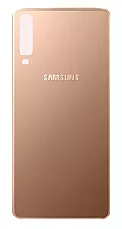 Задняя крышка корпуса Samsung Galaxy A7 2018 A750 Original Gold