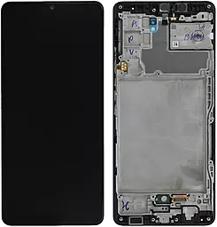 Дисплей Samsung Galaxy A42 A426 з тачскріном і рамкою, оригінал, Black