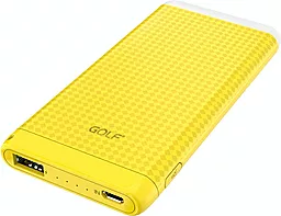 Повербанк GOLF D40 4000 mAh Yellow - фото Повербанк GOLF D40 4000 mAh Yellow