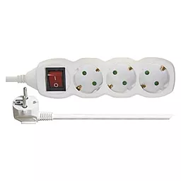 Мережевий фільтр (подовжувач) Emos 3680w 16a 2м 3 розетки з вимикачем USB-C/USB-A білий (P1322) - фото Мережевий фільтр (подовжувач) Emos 3680w 16a 2м 3 розетки з вимикачем USB-C/USB-A білий (P1322)