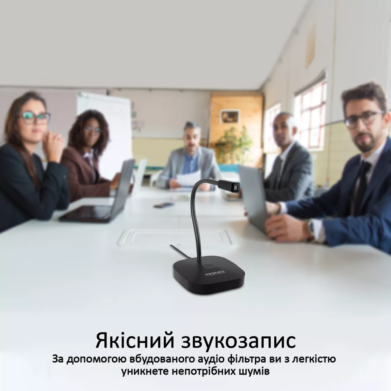 Мікрофон Promate ProMic-1 Black - фото 3