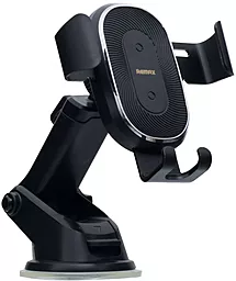 Держатель с беспроводной зарядкой Remax RM-C37 Black