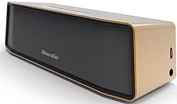 Колонки акустические Bluedio BS-2 HI-FI Explorer Gold - миниатюра 2