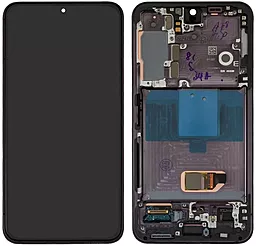 Дисплей Samsung Galaxy S22 S901 с тачскрином и рамкой, (OLED), Black - фото Дисплей Samsung Galaxy S22 S901 с тачскрином и рамкой, (OLED), Black
