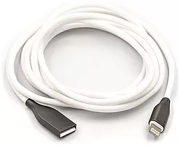 USB Кабель PowerPlant Lightning 2M White