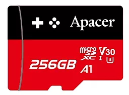 Карта пам'яті Apacer MicroSDXC 256GB UHS-I/U3 Class 10 (AP256GMCSX10U7-RAGC)