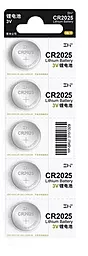 Батарейки ZMI CR2025 Lithium 5шт. - фото Батарейки ZMI CR2025 Lithium 5шт.