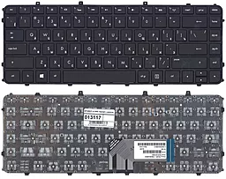 Клавіатура для ноутбуку HP Envy 4-1000 6-1000 в рамці Black