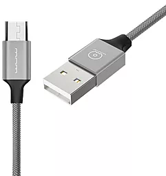 Кабель USB WUW X86 micro USB Cable Gray