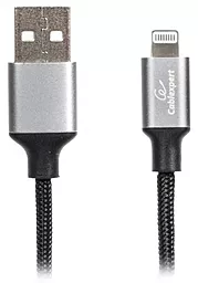 Кабель Cablexpert USB-A - Lightning 12w 2.4a 1м cable Black (CCPB-L-USB-09BK) - фото Кабель Cablexpert USB-A - Lightning 12w 2.4a 1м cable Black (CCPB-L-USB-09BK)